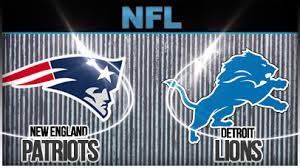 New England Patriots vs Detroit Lions week 12