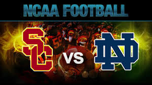 Notre Dame Fighting Irish at USC Trojans on College Football Week 14