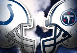 Indianapolis Colts playing against the Tennessee Titans