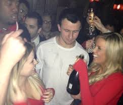 Johnny Manziel in a Party