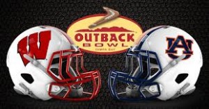 Outback Bowl Auburn vs. Wisconsin Betting