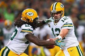 RB Eddie Lacy and QB Aaron Rodgers