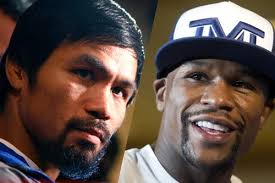 Manny Pacquiao against Floyd Mayweather