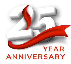 25-year-anniversary-badge 25 years of the best online booking software