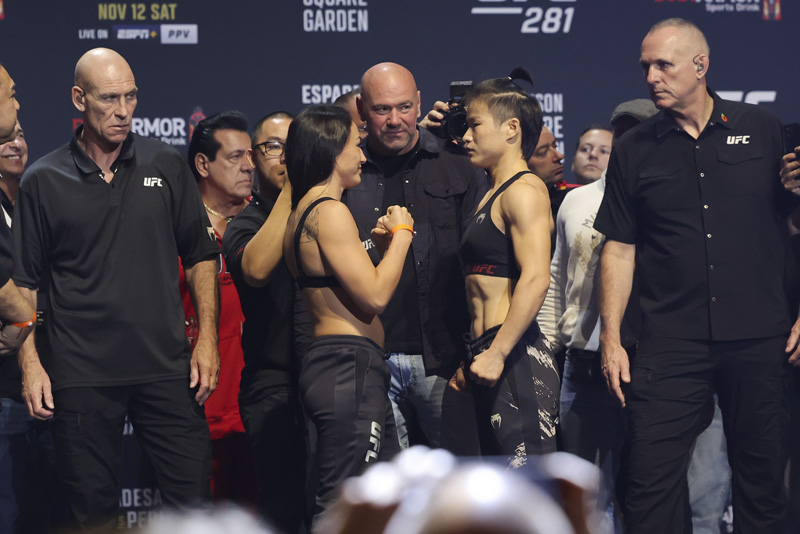 Zhang Weili vs Carla Esparza 11/12/2022 UFC 281 Free Picks and Predictions