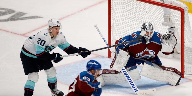 Colorado Avalanche vs Seattle Kraken 4-22-2023