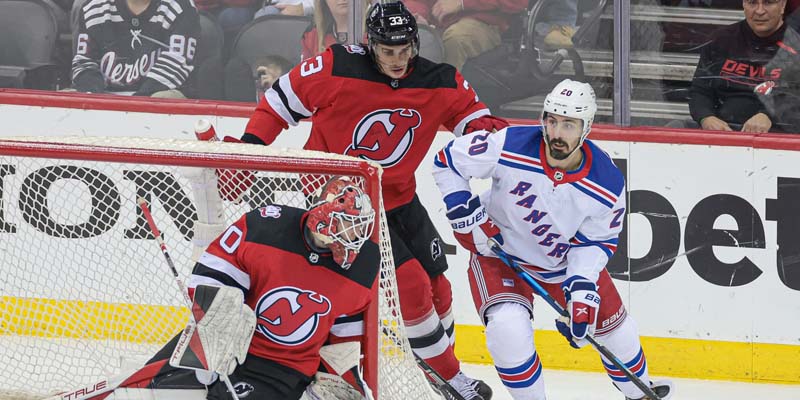 New Jersey Devils vs New York Rangers 4-29-2023