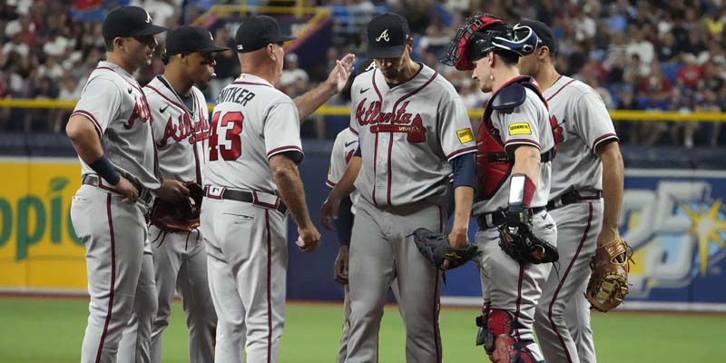 Atlanta Braves vs Tampa Bay Rays 7-8-2023