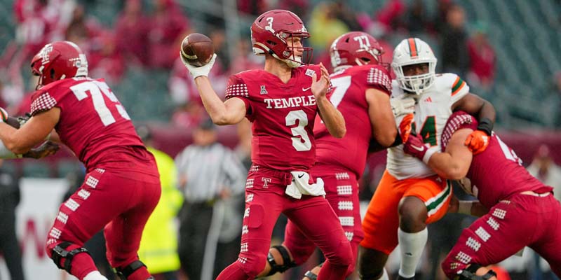 Temple Owls vs Tulsa Golden Hurricane 9-28-23