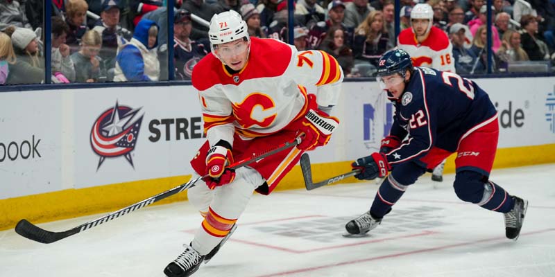 Calgary Flames vs Detroit Red Wings 10-22-23